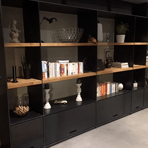 Bibliotheque Bois noir-Mayenne, la baule