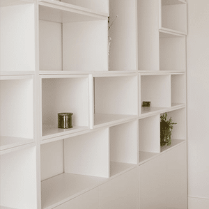 Bibliotheque classique blanche-Mayenne, la baule