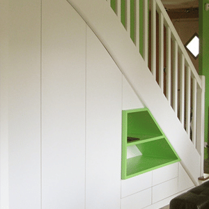 Meuble sur Mesure sous escalier
