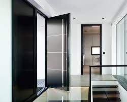 Porte d'entrée aluminium internorm à Mayenne la baule