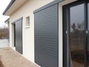 Volet coulissant aluminium - Mayenne - La Baule