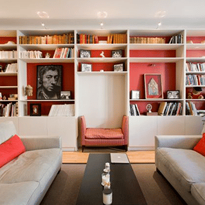 bibliotheque contemporaine-Mayenne, la baule