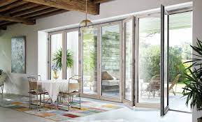menuiserie pliante aluminium - Mayenne