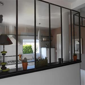 verrière-aluminium-cuisine - Mayenne- la baule