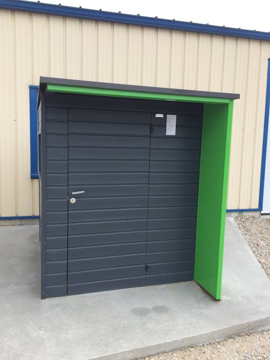 Abri de jardin toit plat design Mayenne Laval