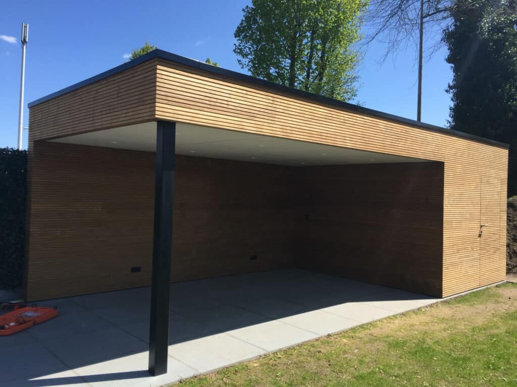 Carport bois alu Mayenne