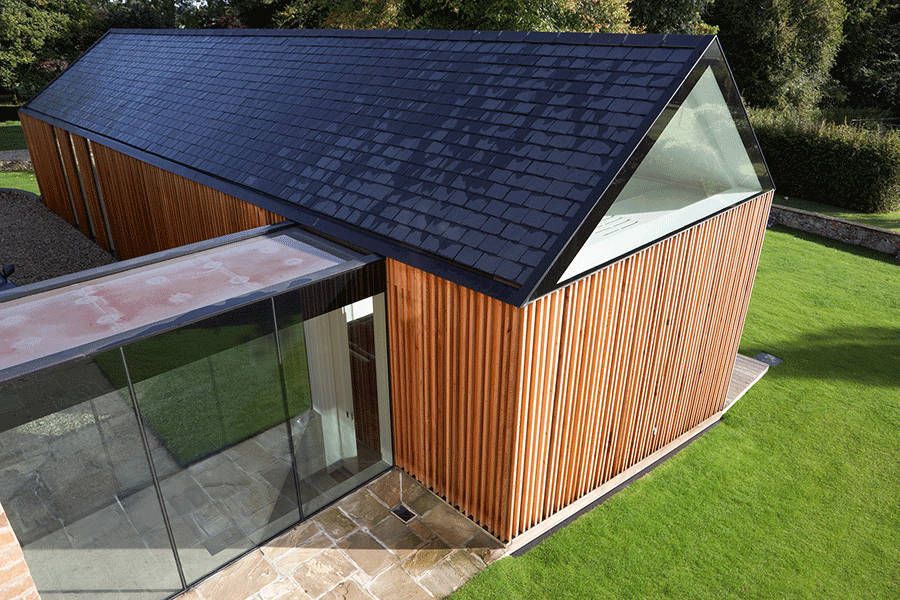 extension ossature bois projet mayenne