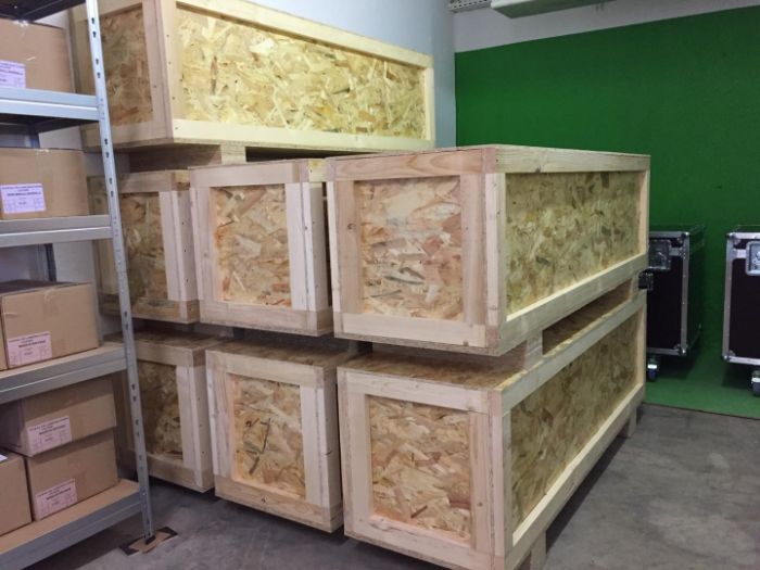Caisse de Transport en Bois sur Mesure :