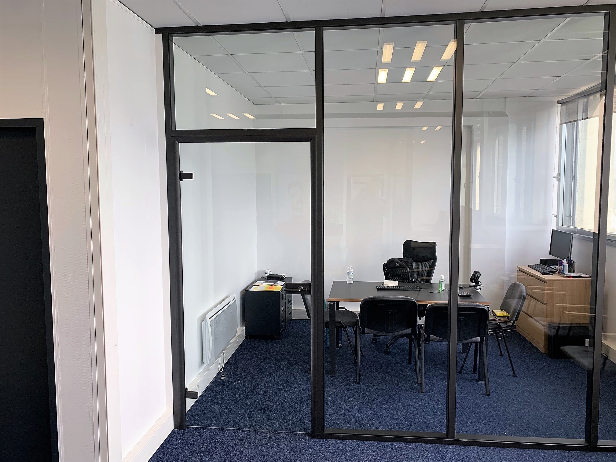 Cloison modulaire de bureau