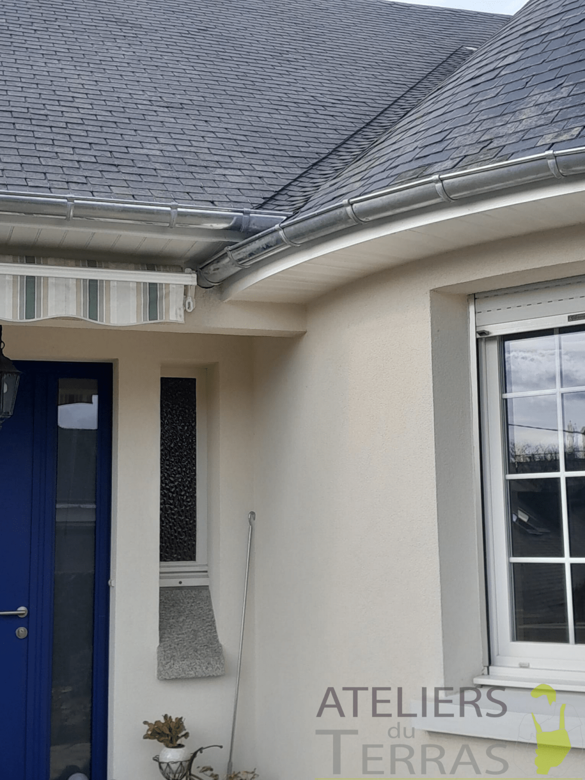 Remplacement gouttière zinc mayenne laval