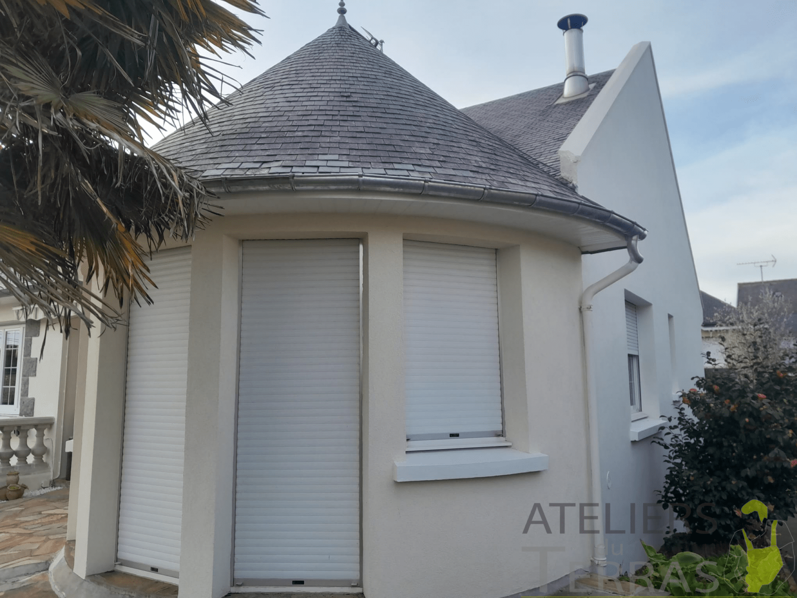 Remplacement gouttières zinc naturel Mayenne