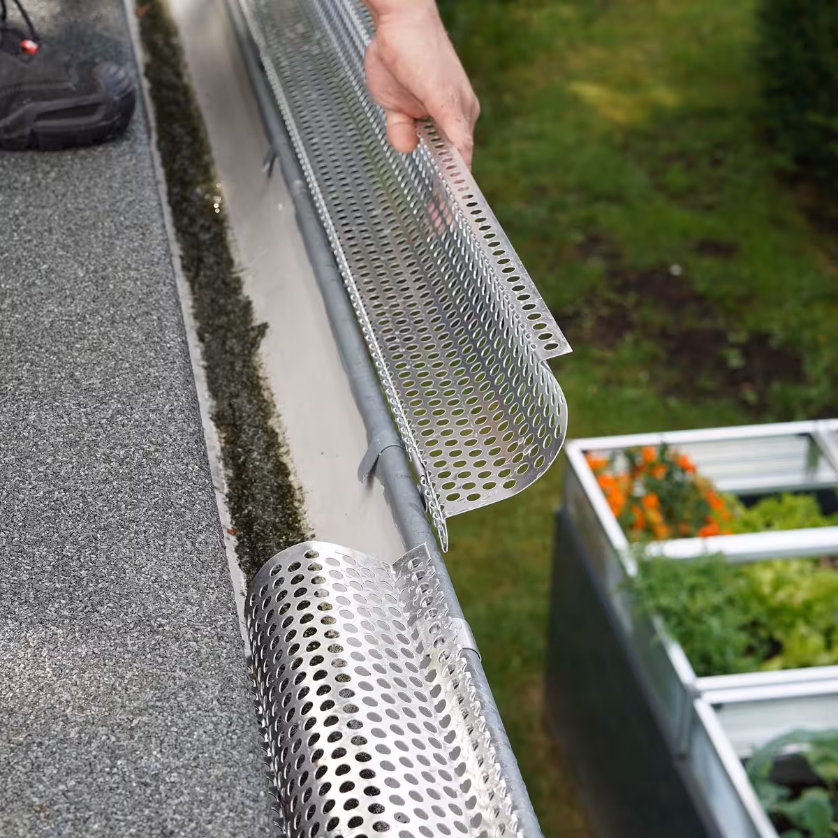 grille anti feuille pour gouttières mayenne