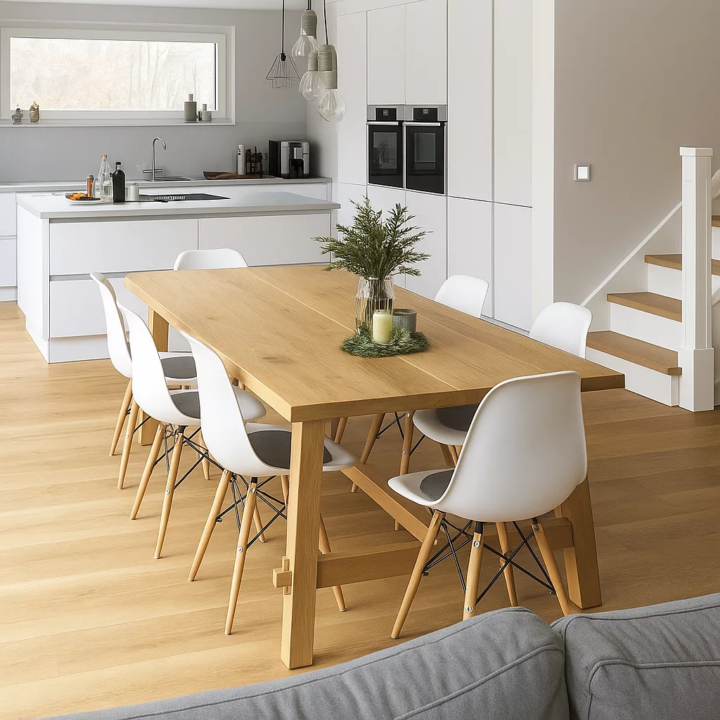 Table en Bois : Élégance et Artisanat au Cœur de Votre Habitat