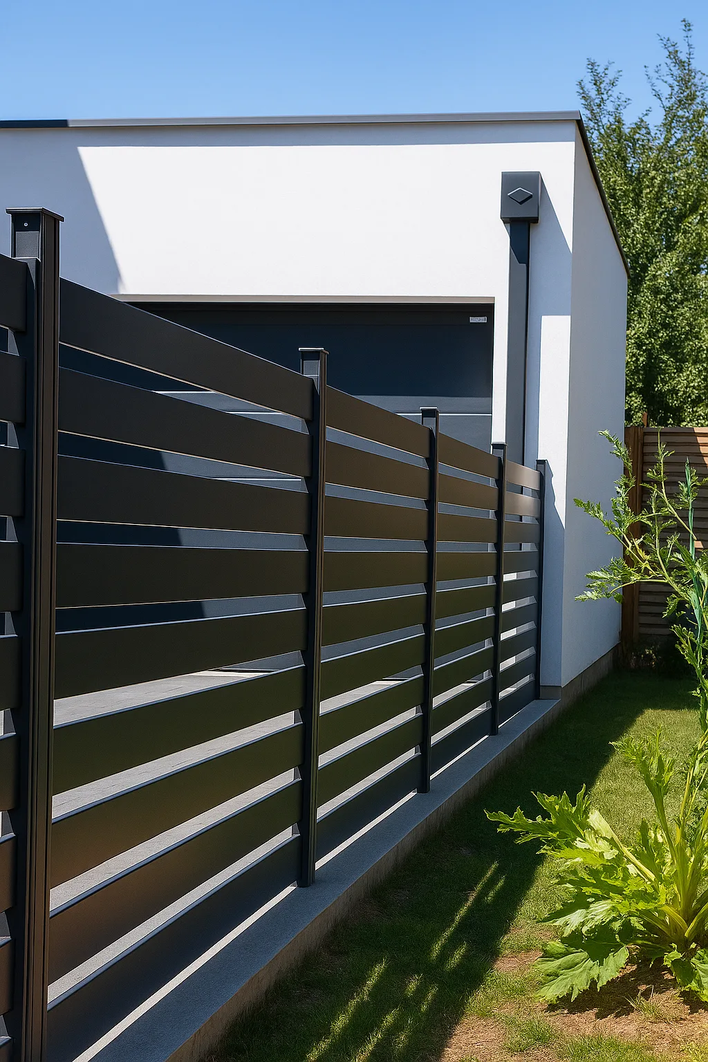 Clôtures Bois, Aluminium et Composite : Allier Sécurité, Esthétique et Durabilité