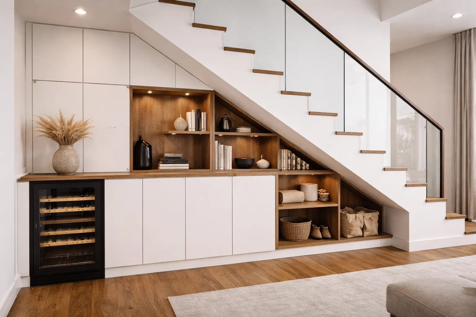Rangement sur mesure pour résidence secondaire à La Baule : optimiser l’espace sans compromis