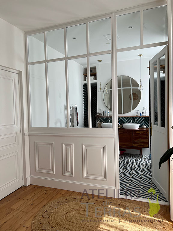 Verrière La Baule : séparer sans cloisonner commerces et bureaux