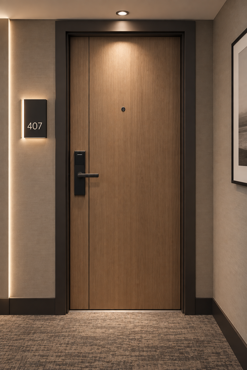 Portes d'hôtel La Baule : le détail qui décide de la nuit de vos clients